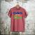 Dad Of The Birthday For Boy Saurus Rex Dinosaur Party Men's Comfort Colors T-Shirt Crimson