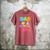 Dad Of The Birthday Girl Painting Art Birthday Girl Family Men's Comfort Colors T-Shirt Crimson