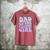 Dad Of The Birthday Girls Teens Kid Family Matching Birthday Men's Comfort Colors T-Shirt Crimson
