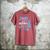 Dad Of The Birthday Mermaid Family Matching Father Dad Papa Men's Comfort Colors T-Shirt Crimson