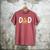 Dad Birthday Pizza 1st Birthday Pizza Family Matching Men's Comfort Colors T-Shirt Crimson