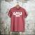 Dad Bod Muscle Strong Man Daddy Fathers Day Men's Comfort Colors T-Shirt Crimson