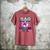Dad Of The Bowler Girl Matching Family Bowling Birthday Men's Comfort Colors T-Shirt Crimson
