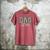 Dad Est 2026 Camo Old School Men Father's Day Dada Men's Comfort Colors T-Shirt Crimson