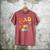 Dad Of The Groovy One 1st Birthday Pregnancy Announcement Men's Comfort Colors T-Shirt Crimson