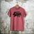 Dad From Kids Best Dad Ever Father's Day Men's Comfort Colors T-Shirt Crimson