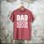 Dad The Man Who Has Everything But Hair Father's Day Men's Comfort Colors T-Shirt Crimson