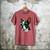 Dad Mom Cool Dog Sunglasses Boston Terrier Men's Comfort Colors T-Shirt Crimson