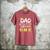Dad Of The Notorious One Old School 1st Hip Hop Birthday Men's Comfort Colors T-Shirt Crimson