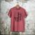 Dad Patriotic American USA Flag Father's Day Dad Men's Comfort Colors T-Shirt Crimson