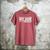 Dad Shirt From Son Men Fathers Day Dad Men's Comfort Colors T-Shirt Crimson