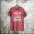Dad Of The Sweet One 1st Birthday Donut Bday Party Men's Comfort Colors T-Shirt Crimson