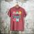 Dad Of The Sweet One 1st Birthday Girl Donut Party Men's Comfort Colors T-Shirt Crimson