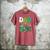 Dad Of The Three Rex Birthday Dinosaur Family Matching Men's Comfort Colors T-Shirt Crimson