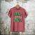 Dad Of The Two Rex Birthday Dinosaur Family Matching Men's Comfort Colors T-Shirt Crimson