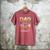 Dad Of The Two Sweet Birthday Girl Ice Cream Lovers 2nd Men's Comfort Colors T-Shirt Crimson