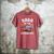 Dada Of The Birthday Boy Fire Truck Firefighter 1St Party Men's Comfort Colors T-Shirt Crimson