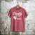 Daddy To Be Again Soon To Be Dad Shirt Men's Comfort Colors T-Shirt Crimson