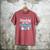 Daddy Of The Birthday Boy Dog Paw Bday Party Celebration Small Men's Comfort Colors T-Shirt Crimson
