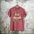 Daddy Of The Birthday Boy Game Day Football Men's Comfort Colors T-Shirt Crimson