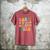 Daddy Of The Birthday Girl Groovy Themed Father Dad Men's Comfort Colors T-Shirt Crimson