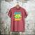 Daddy Dad Saurus Rex Dinosaur Dino For Father Men's Comfort Colors T-Shirt Crimson
