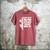 Dads Electrical Lineman Gear Husband & Lineman Wife Men's Comfort Colors T-Shirt Crimson