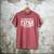 My Daughter Is Flyer Than Yours Cheer Dad Father's Day Men's Comfort Colors T-Shirt Crimson