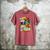 DC Comics Father's Day Justice League Dad Attributes Men's Comfort Colors T-Shirt Crimson