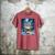 Deer Reads Book Women Girls Reindeer Men's Comfort Colors T-Shirt Crimson