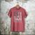 Dirt Bike DAD Bike Motocross Enduro US Flag Shirt T-Shirt Men's Comfort Colors T-Shirt Crimson