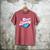 Disco Daddy 60's 70s Disco Dad Men's Comfort Colors T-Shirt Crimson