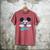 Disney Mickey And Friends Cool Mickey Summer Vibes Dad Logo Men's Comfort Colors T-Shirt Crimson
