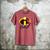 Disney And Pixar's The Incredibles Mr Incredible Dad Family Men's Comfort Colors T-Shirt Crimson