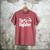 The Dogfather Dog Dad Dog Lover Men's Comfort Colors T-Shirt Crimson