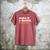 Make It a Double Twin Parent New Dad Men's Comfort Colors T-Shirt Crimson