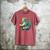 Dragon With Book Men's Comfort Colors T-Shirt Crimson