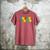 Fatherly Powers Unleashed Gamer Super Dad From Wife & Kids Men's Comfort Colors T-Shirt Crimson