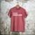 Father's Day Dad From Girl Outnumbered Men's Comfort Colors T-Shirt Crimson
