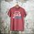 Father's Day Tee Dad Of 2 Boys Man Idea Men's Comfort Colors T-Shirt Crimson