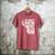 My Favorite Hunting Buddy Calls Me Dad Shirt Men Deer Hunter Men's Comfort Colors T-Shirt Crimson