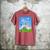 Frutiger Aero Aesthetic Tech Cherry Blossom Fishes Bubbles Men's Comfort Colors T-Shirt Crimson