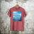 Frutiger Aero Aesthetic Tech Ocean Underwater Fishes Men's Comfort Colors T-Shirt Crimson Frutiger Aero Aesthetic Tech Ocean Underwater Fishes Men's Comfort Colors T-Shirt Crimson