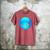 Frutiger Aero Aesthetic Tech Orb Fishes Men's Comfort Colors T-Shirt Crimson