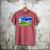 Frutiger Aero Dolphin Meadow Aesthetic Y2k 2000s Ironic Men's Comfort Colors T-Shirt Crimson