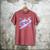 Frutiger Aero Y2K Chrome Dolphin Men's Comfort Colors T-Shirt Crimson Frutiger Aero Y2K Chrome Dolphin Men's Comfort Colors T-Shirt Crimson