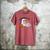 Ghost Reading Halloween Women Teacher Book Lover Men's Comfort Colors T-Shirt Crimson