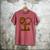 Girl Who Loves Dogs & Books Heart Dog Lover Reader Reeding Men's Comfort Colors T-Shirt Crimson