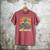 Graduation 2nd Grade Monster Truck Boys I Crushed Grad Men's Comfort Colors T-Shirt Crimson