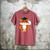 Graduation Fox School Bachelor Master Doctor Study Men's Comfort Colors T-Shirt Crimson